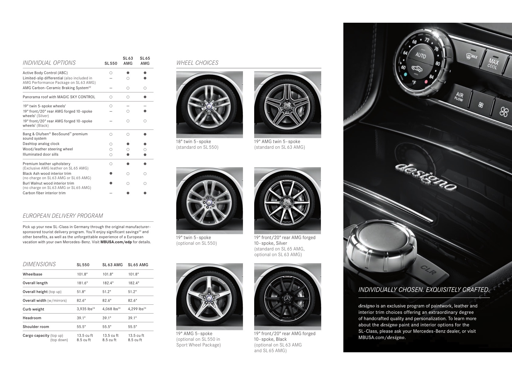 2013 Mercedes-Benz SL Brochure Page 23